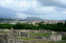 Ruins of the Episcopal Centre, ancient city of Salona, Solin, Croatia, 2018. Creator: Unknown