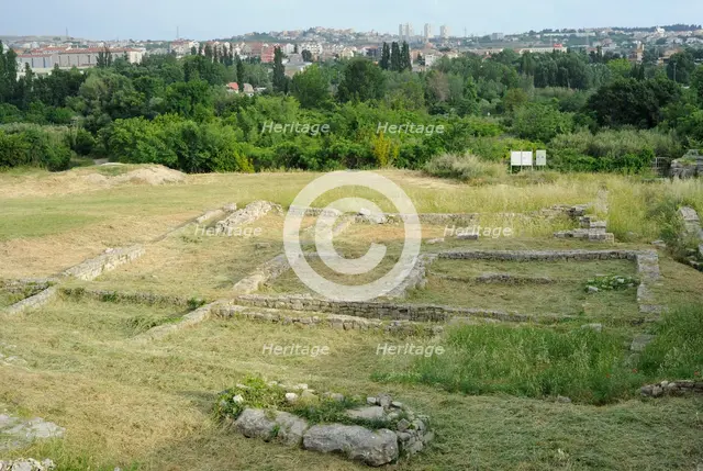 Ruins of the Episcopal Centre, ancient city of Salona, Solin, Croatia, 2018. Creator: Unknown.