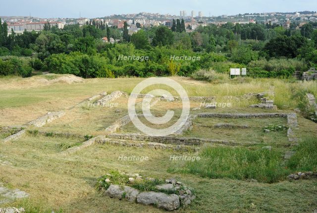 Ruins of the Episcopal Centre, ancient city of Salona, Solin, Croatia, 2018. Creator: Unknown.