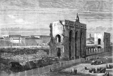 Ruins of the Great Exhibition Building of 1862, (1864). Creator: Unknown