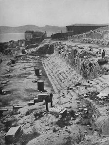 Ruins of the Great Temple of the Mysteries at Eleusis 1913