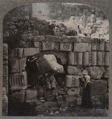 Ruins of the House of Lazarus c1900