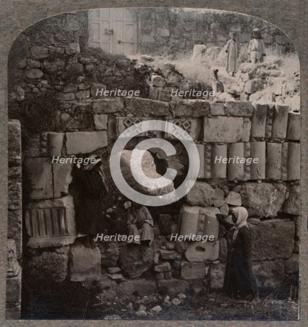 'Ruins of the House of Lazarus', c1900. Artist: Unknown.
