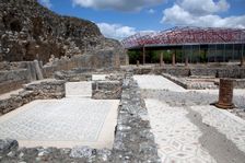 Ruins of the house, House of the Swastika Cross, Conimbriga, Portugal. Creator: Samuel Magal