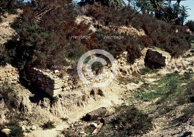 Ruins of the Iberian city of Ilici, where the Lady of Elche was found.