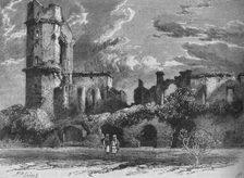Ruins of the Residency at Lucknow c1880. Artist: Richard Principal Leitch