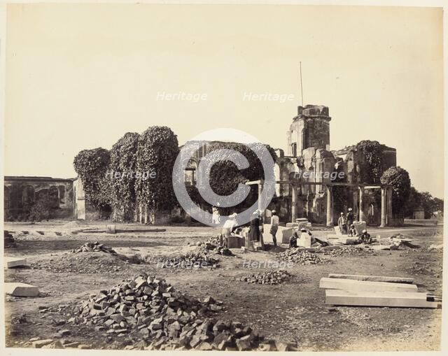 Ruins of the Residency, between 1864 and 1865. Creator: Samuel Bourne.