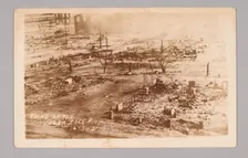 Ruins of the Tulsa Race Riot 6-1-21 1921. Creator: Unknown