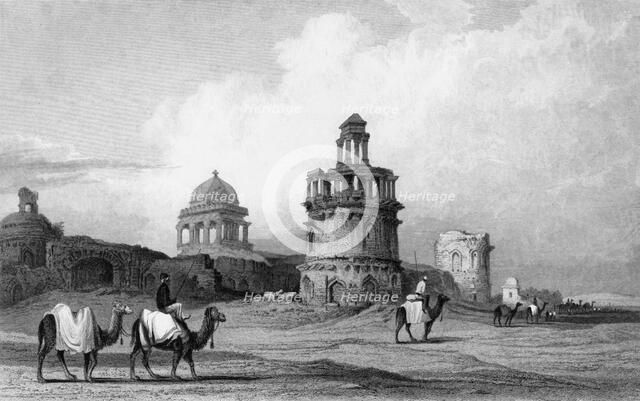 'Ruins, - Old Delhi', 1834. Creator: Samuel Prout.