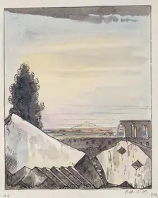 Ruins outside Syracuse, 1786. Creator: Elias Martin