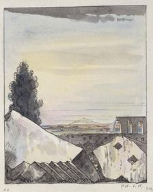 Ruins outside Syracuse, 1786. Creator: Elias Martin