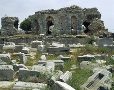 Ruins, Miletus, Anatolia, Turkey, 1999. Creator: Unknown