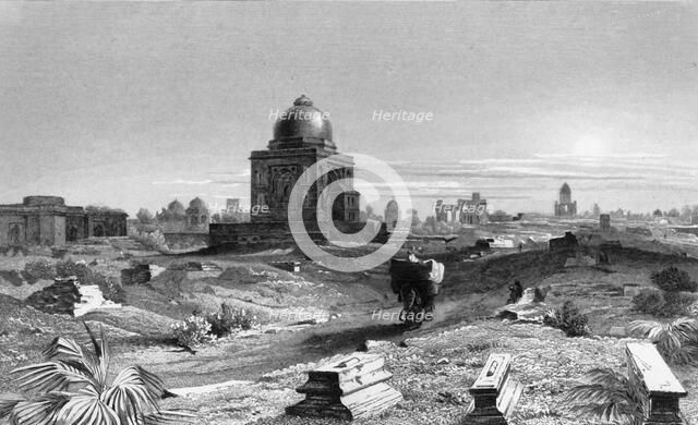 'Ruins South Side of Old Delhi', 1835. Creator: Thomas Shotter Boys.