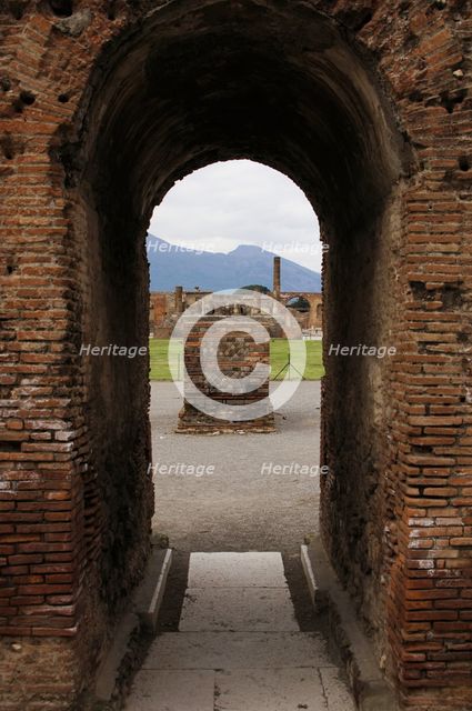 Ruins, Pompeii, Italy, 2009.  Creator: LTL.