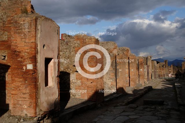 Ruins, Pompeii, Italy, 2009. Creator: LTL.