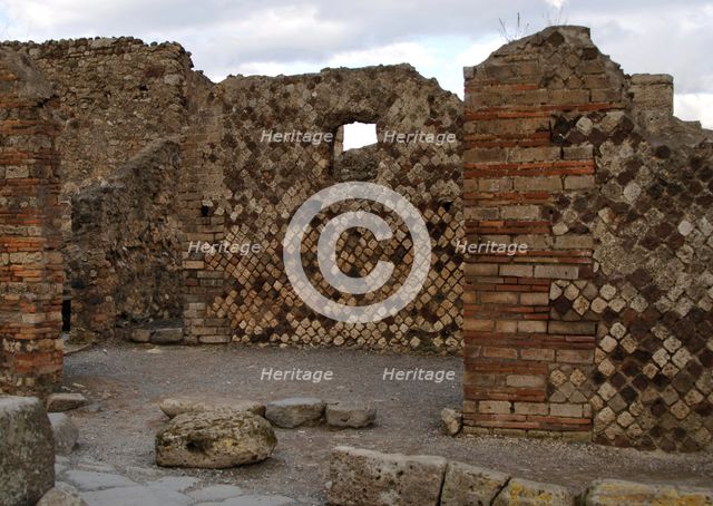 Ruins, Pompeii, Italy, 2009. Creator: LTL.