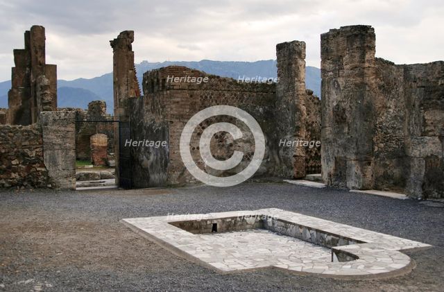 Ruins, Pompeii, Italy, 2009. Creator: LTL.