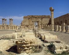 Ruins, Palmyra (Oasis Tadmor), Syria, 2001. Creator: LTL