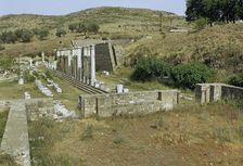 Ruins, Pergamon, Aeolis, Anatolia, Turkey, 1999. Creator: Unknown