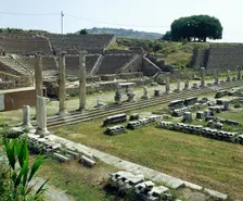 Ruins, Pergamon, Aeolis, Anatolia, Turkey, 1999. Creator: Unknown