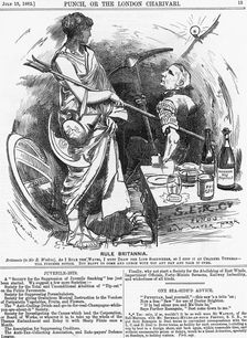 Rule Britannia 1882. Creator: Unknown