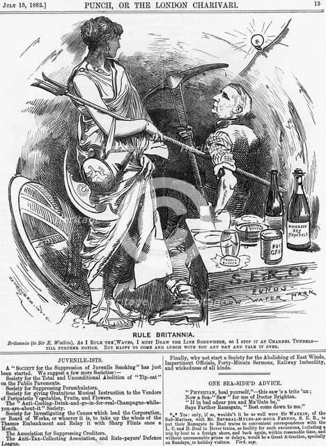'Rule Britannia', 1882. Creator: Unknown.