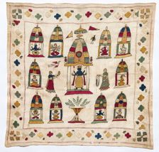 Rumal (Handkerchief), 1700s. Creator: Unknown