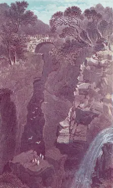 Rumbling Bridge. Dunkeld 19th century? Creator: Unknown