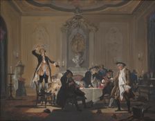 Rumor erat in casa (There was a commotion in the house), c1720-1750. Creator: Cornelis Troost