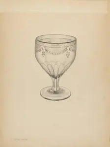 Rummer, c. 1936. Creator: John Dana