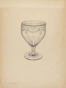 Rummer, c. 1936. Creator: John Dana