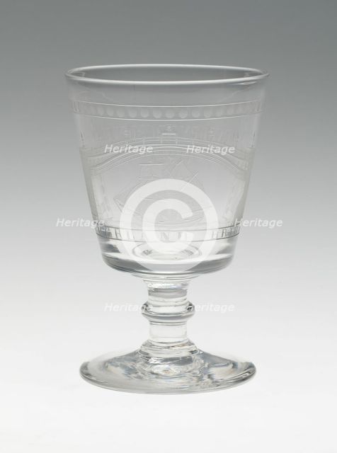 Rummer, England, 1796. Creator: Unknown.