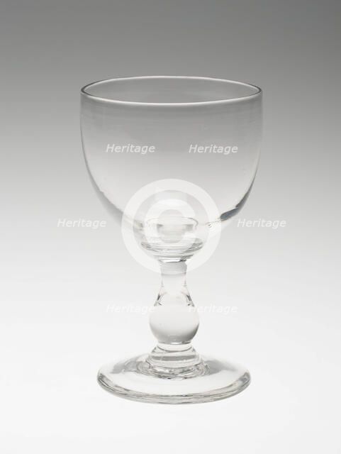 Rummer, England, 1800/50. Creator: John Davenport.