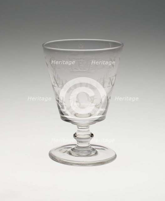 Rummer, England, 1820. Creator: Unknown.