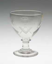 Rummer, England, c. 1750. Creator: Unknown