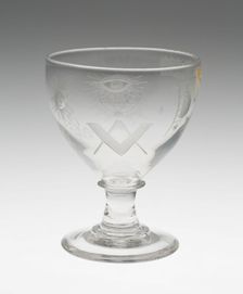 Rummer, England, c. 1750. Creator: Unknown