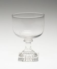Rummer, England, c. 1800. Creator: Unknown