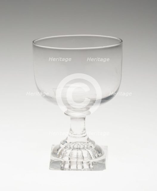 Rummer, England, c. 1800. Creator: Unknown.