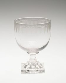 Rummer, England, c. 1800. Creator: Unknown