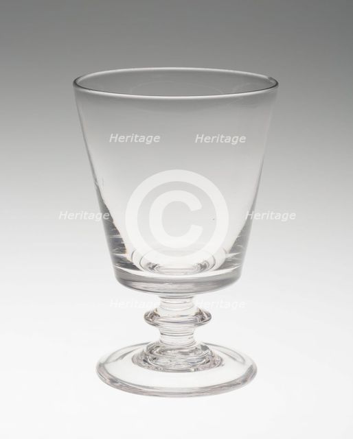 Rummer, England, c. 1810/20. Creator: Unknown.