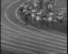 Runners at the 1936 Berlin Olympics, 1936. Creator: British Pathe Ltd