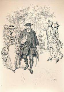 Running The Gauntlet - Stage VI c1920. Artist: Charles Edmund Brock