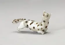 Running Dog, France, c. 1850. Creator: Verres de Nevers
