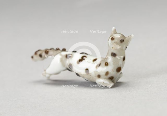 Running Dog, France, c. 1850. Creator: Verres de Nevers.