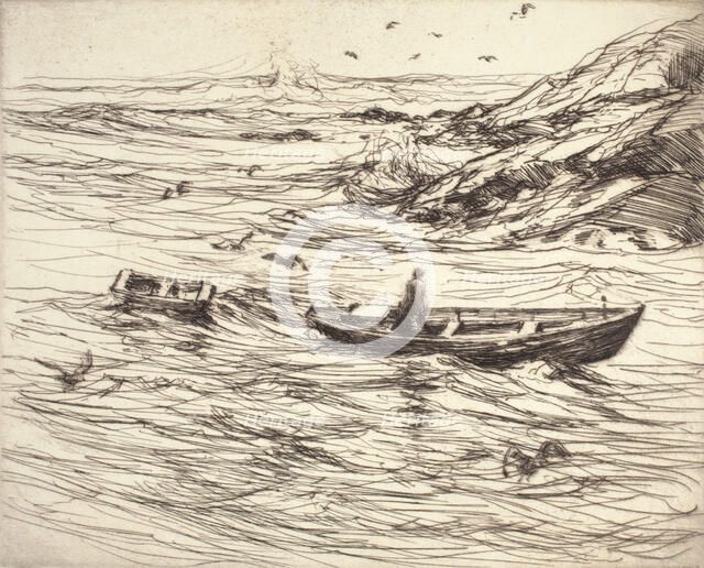 Running In, c1890-1940. Creator: Charles Herbert Woodbury.