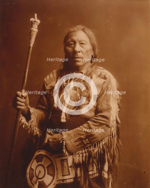 Running Rabbit, c1900. Creator: Edward Sheriff Curtis.