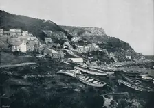 Runswick - The Village on the Cliffs 1895
