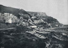 Runswick - The Village on the Cliffs 1895