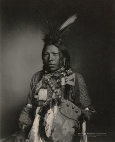Runs Medicine, Arapahoe, 1898-1899. Creator: John K. Rose (American, 1849-1932); Benjamin S. Hopkins (American, 1861-1915), and