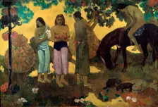 Rupe Rupe (Fruit Gathering) 1899. Artist: Paul Gauguin
